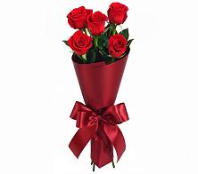 Букет 5 Красных роз Эдлесс Лав в Отрадном Воронежской области