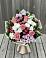 Букет цветов из: Альстромерии, Гвоздики, Розы и Хризантемы в Отрадном Воронежской области