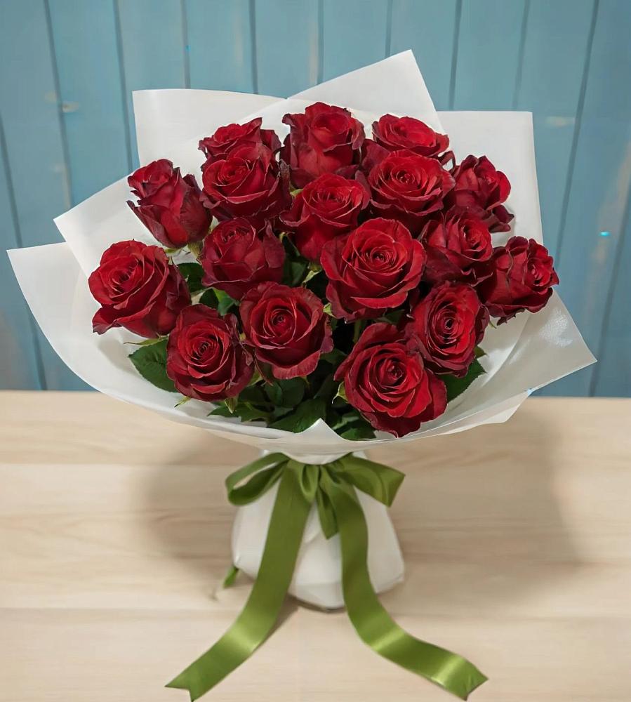 Букет Красные розы в Отрадном Воронежской области