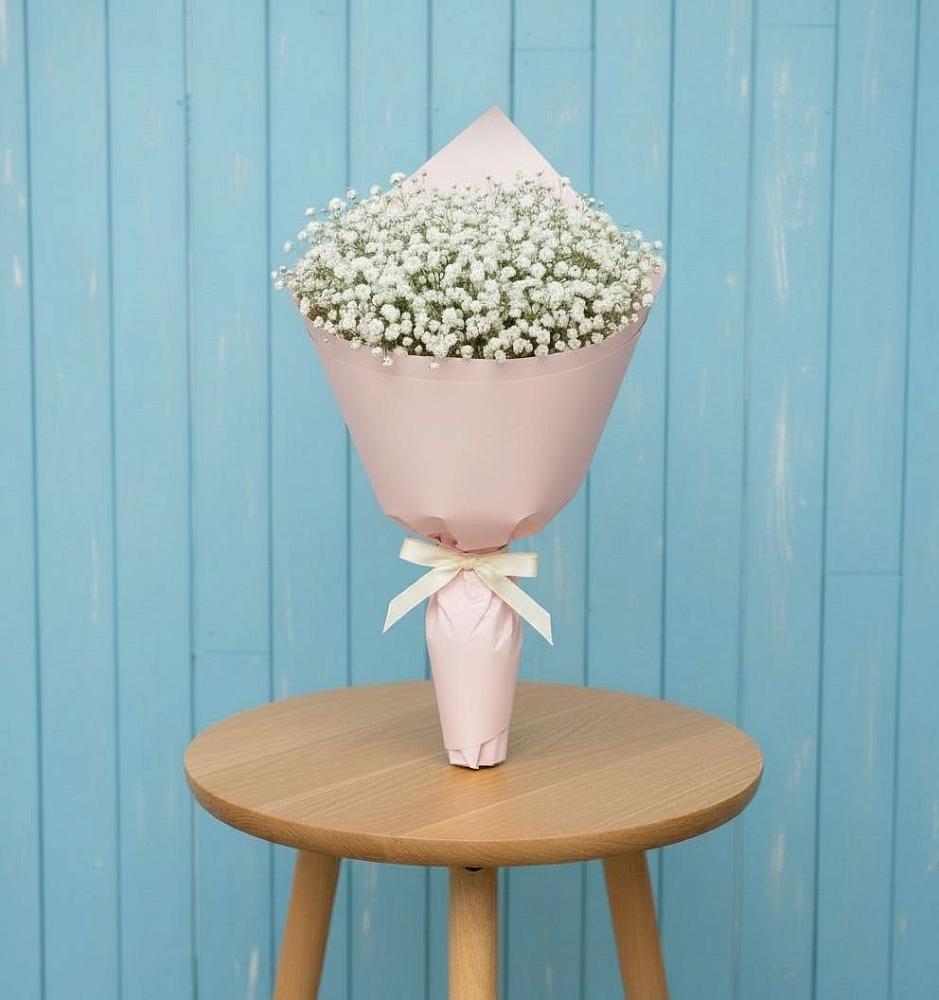 Букет цветов из: Гипсофила в Отрадном Воронежской области