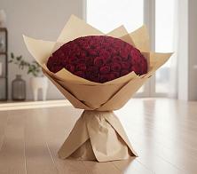 Букет 101 Красная роза в Отрадном Воронежской области