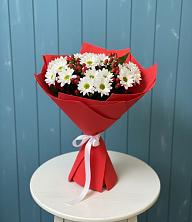 Букет цветов из:  Хризантемы в Отрадном Воронежской области