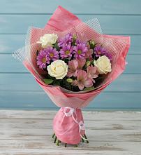 Букет цветов из:  Герберы в Отрадном Воронежской области