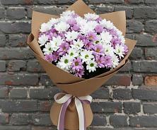 Букет цветов из:  Хризантемы в Отрадном Воронежской области