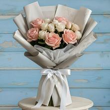 Букет цветов из:  Розы в Отрадном Воронежской области