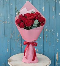 Букет цветов из:  Розы #REPLACE_PRED# Отрадном Воронежской области