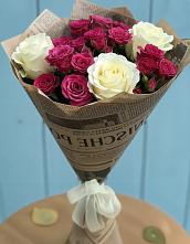 Букет цветов из:  Розы в Отрадном Воронежской области
