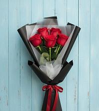 Букет цветов из:  Розы в Отрадном Воронежской области
