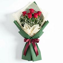 Букет цветов из:  Розы в Отрадном Воронежской области