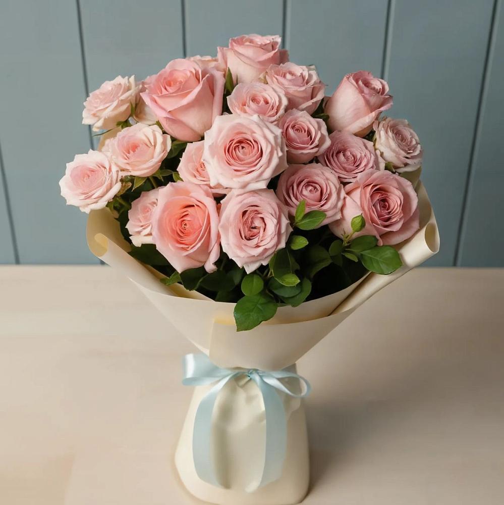 Букет Розовый шарм в Отрадном Воронежской области