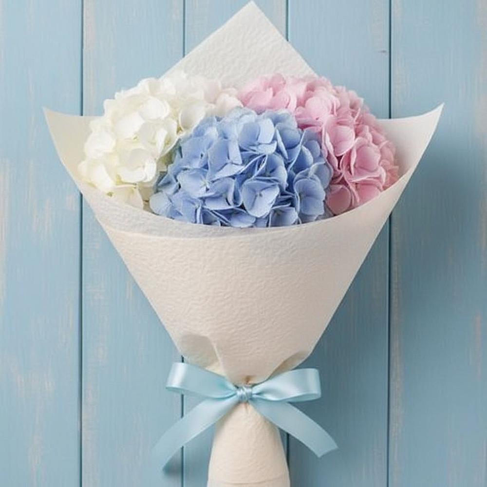 Букет цветов из: Гортензия в Отрадном Воронежской области