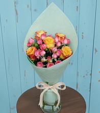 Букет цветов из:  Розы в Отрадном Воронежской области