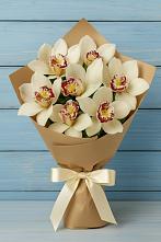 Букет цветов из:  Орхидеи и Розы в Отрадном Воронежской области